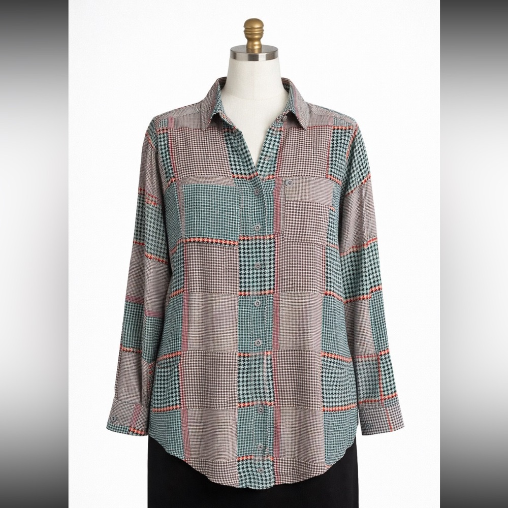 Velvet Heart blouse size S.